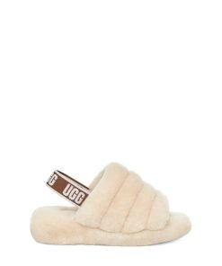 Damer UGG Tøfler | Fluff Yeah Slide Naturlig