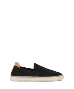 Damer UGG Sneakers | Sammy Sort ribstrik