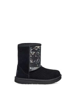 Børn UGG Støvler | Classic Ii Clear Glitter Sort