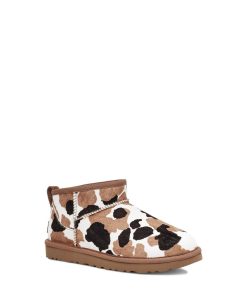 Damer UGG Klassiske støvler | Klassisk Ultra Mini Cow Print kastanje