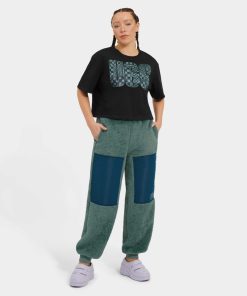 Kvinder UGG RTW-kollektion | Thahlia Cropped Logo Tee, Ugg Tarr