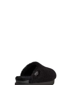 Damer UGG Tøfler | Fuzz Sugar Slide, Ugg Sort