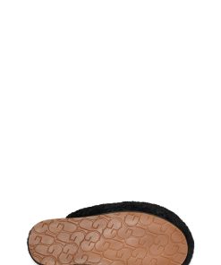 Damer UGG Tøfler | Maxi Curly Mule, Ugg Sort