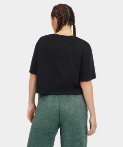 Kvinder UGG RTW-kollektion | Thahlia Cropped Logo Tee, Ugg Tarr