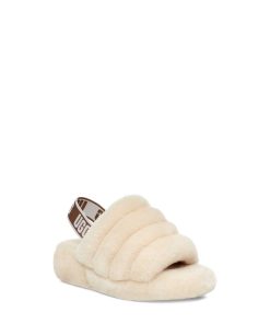 Damer UGG Tøfler | Fluff Yeah Slide Naturlig