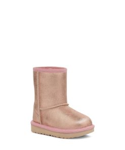 Børn UGG Støvler | Classic Ii Metallic Glitter Rose guld