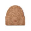 Kvinder UGG Tilbehør | Chunky Rib Beanie Kamel