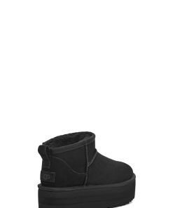 Damer UGG Klassiske støvler | Klassisk Ultra Mini Platform,Ugg Sort