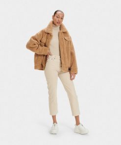 Kvinder UGG RTW-kollektion | Frankie Sherpa Trucker Jacket,Ugg Cam