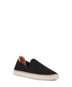 Damer UGG Sneakers | Sammy Sort ribstrik