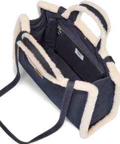 Kvinder UGG Tilbehør | Ugg X Telfar Medium Shopper Indigo denim