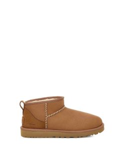 Damer UGG Klassiske støvler | Ugg X Madhappy Ultra Mini kastanje