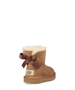 Børn UGG Støvler | Mini Bailey Bow Ii,Ugg kastanje