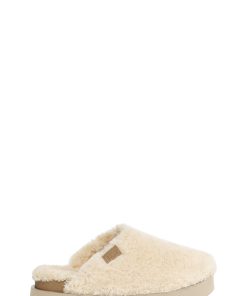 Damer UGG Tøfler | Fuzz Sugar Slide, Ugg Naturlig