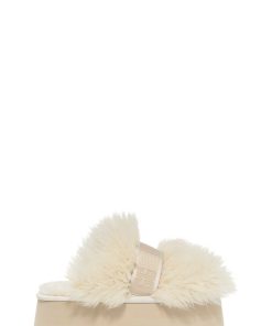 Damer UGG Tøfler | Sustainable Fluff Momma Slide,Ugg hvid