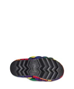 Damer UGG Sandaler og rutsjebaner | Maxi Slide Pride Regnbue logo