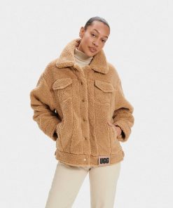 Kvinder UGG RTW-kollektion | Frankie Sherpa Trucker Jacket,Ugg Cam