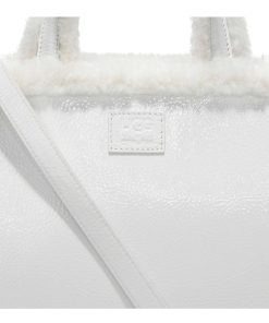 Kvinder UGG Tilbehør | Ugg X Telfar M Shopper Crinkle hvid