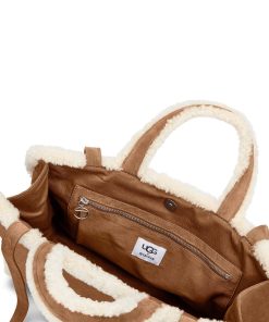 Kvinder UGG Tilbehør | Ugg X Telfar Medium Shopper kastanje