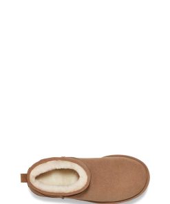 Damer UGG Klassiske støvler | Klassisk Ultra Mini Platform,Ugg kastanje