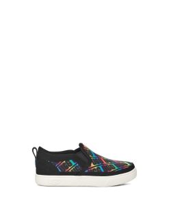 Børn UGG Sneakers | Caplan Slip-On Ugg Sort regnbue