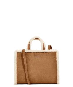 Kvinder UGG Tilbehør | Ugg X Telfar Medium Shopper kastanje