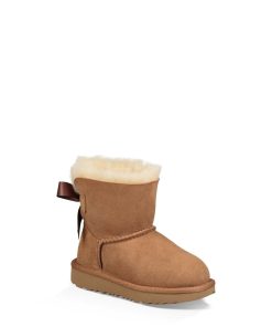 Børn UGG Støvler | Mini Bailey Bow Ii,Ugg kastanje