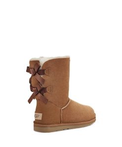 Damer UGG Klassiske støvler | Bailey Bow Ii,Ugg kastanje