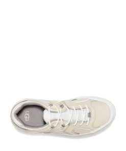 Mænd UGG Sneakers | Westsider lavt vejr Hvid / Seal Nubuck