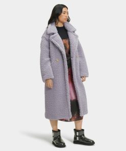 Kvinder UGG RTW-kollektion | Gertrude Lang Teddy Coat,Ugg Cygr