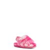 Børn UGG Tøfler | Fluff Yeah Slide Marble Pink Rose / Muslingeskal Pink