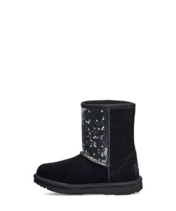 Børn UGG Støvler | Classic Ii Clear Glitter Sort