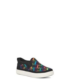 Børn UGG Sneakers | Caplan Slip-On Ugg Sort regnbue