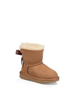 Børn UGG Støvler | Mini Bailey Bow Ii,Ugg kastanje