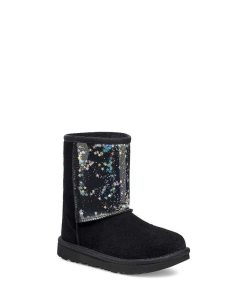 Børn UGG Støvler | Classic Ii Clear Glitter Sort