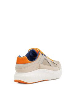 Mænd UGG Sneakers | Westsider lavt vejr Whitecap / Silt Nubuck