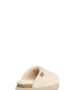 Damer UGG Tøfler | Fuzz Sugar Slide, Ugg Naturlig