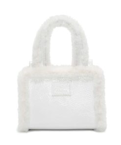 Kvinder UGG Tilbehør | Ugg X Telfar S Shopper Crinkle hvid