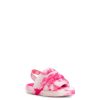 Børn UGG Tøfler | Fluff Yeah Slide Marble Pink Rose / Muslingeskal Pink